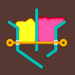 Colored Water & Pin